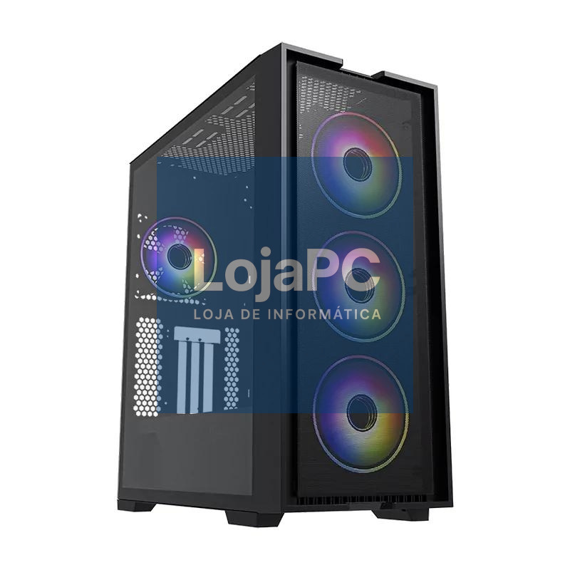 Hiditec Caixa E-ATX H2 AIR ARGB BLACK