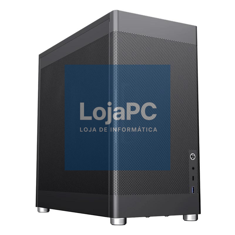 Coolbox Caixa ATX MP1 Preta Full Mesh sem Fonte