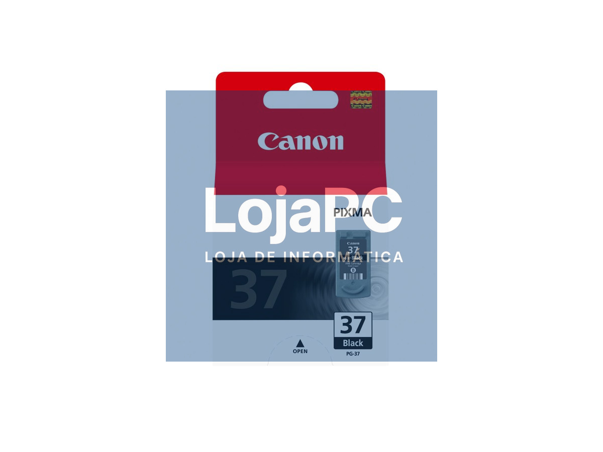 CANON PG-37 ink cartridge black low capacity 11ml 219 pages 1-pack