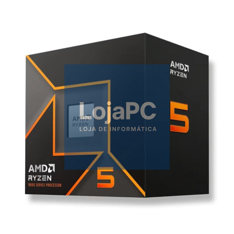 AMD RYZEN 5 9600 3.8GHz 38M 6CORE AM5 BOX com Vent