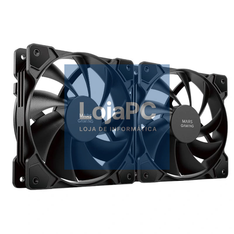 MARS GAMING Ventoinha MF-PROX2 silencioso Black