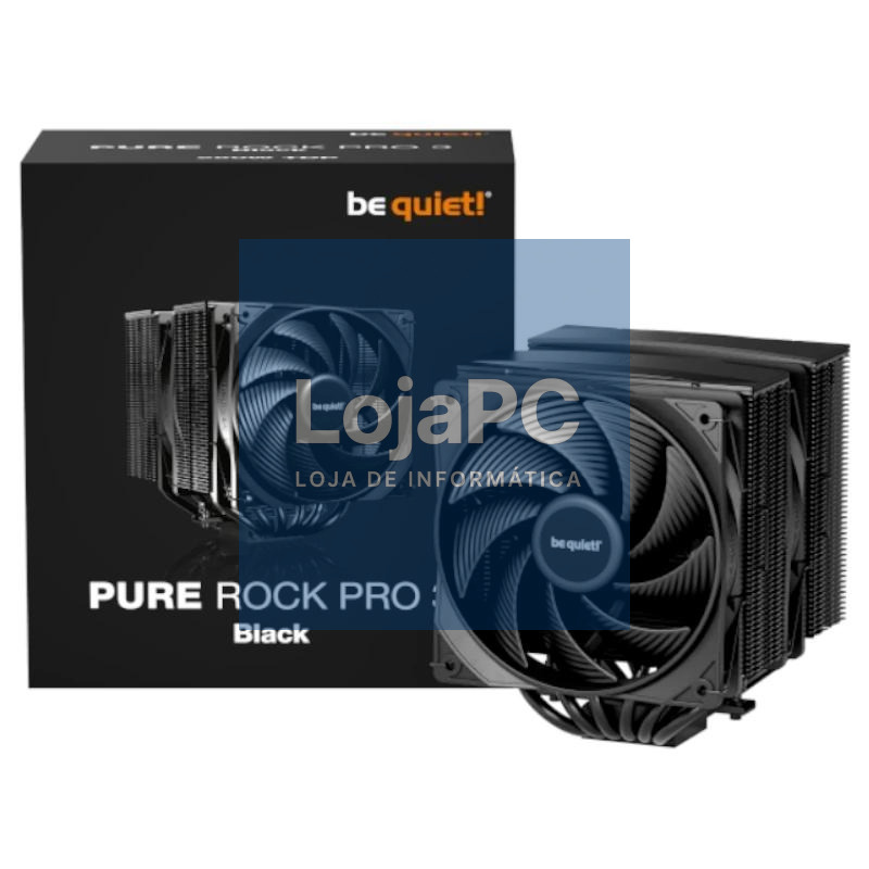 be quiet! Ventoinha Pure Rock Pro 3 Black 12 cm