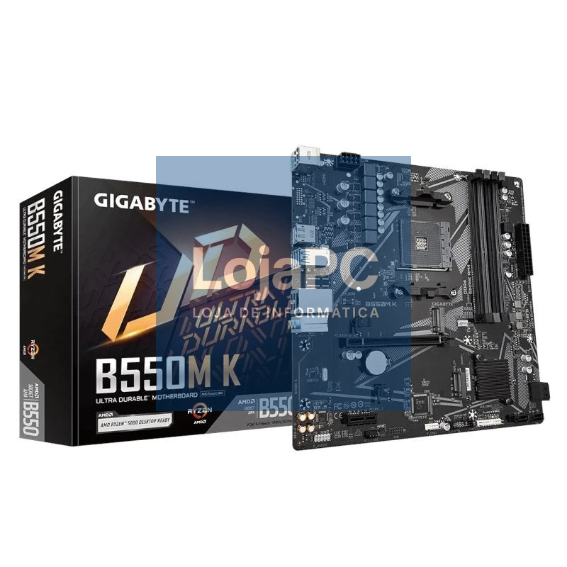 Gigabyte Placa-mãe B550M K mATX AM4