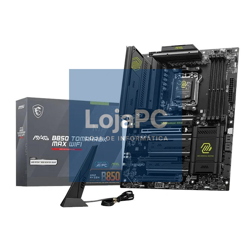 MSI Placa-mãe MAG B850 TOMAHAWK WIFI DDR5 ATX