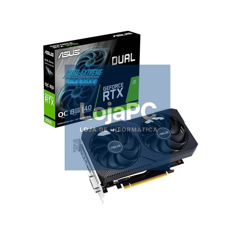 ASUS VGA NVIDIA DUAL RTX 3050 O8G V2 8GB DDR6