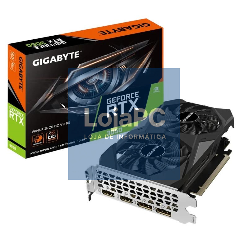 Gigabyte VGA NVIDIA RTX 3050 WF OC V2 6G DDR6