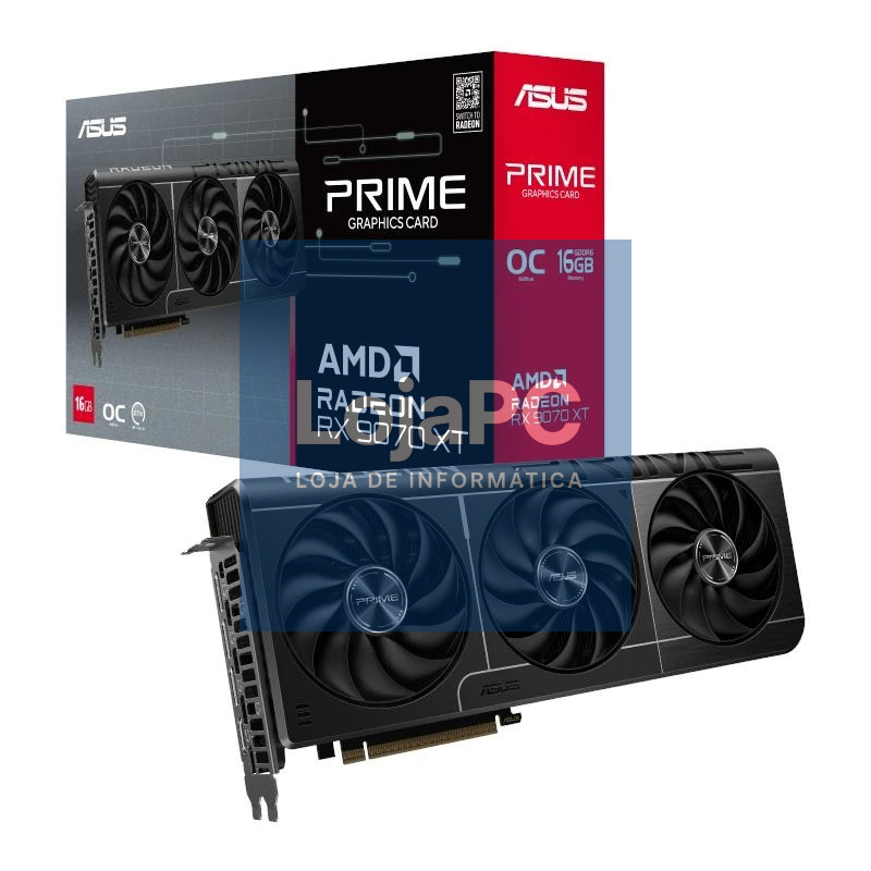 ASUS VGA AMD PRIME RX 9070XT O16G DDR6