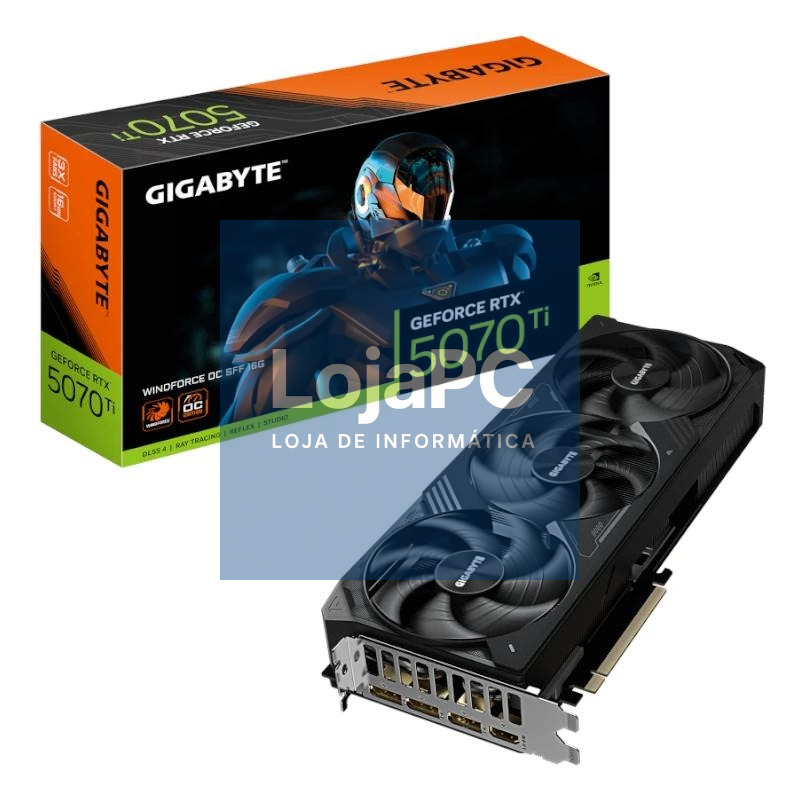 Gigabyte VGA NVIDIA RTX 5070 TI WF OC 16GB DDR7