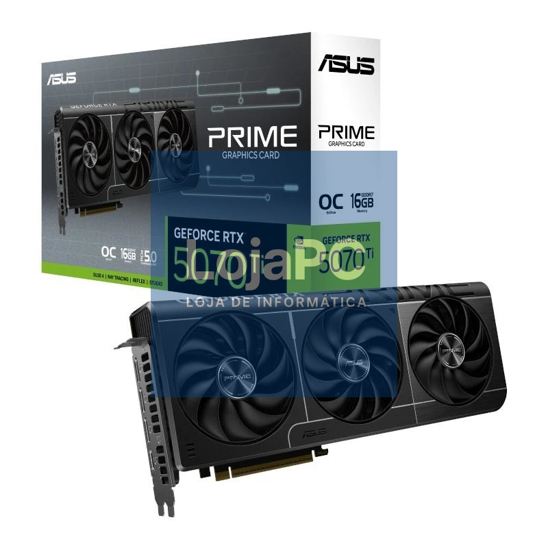 ASUS VGA NVIDIA PRIME RTX 5070 Ti OC 16GB DDR7
