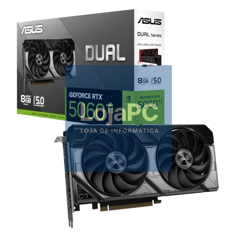 ASUS VGA NVIDIA DUAL RTX 5060 TI O8G DDR7