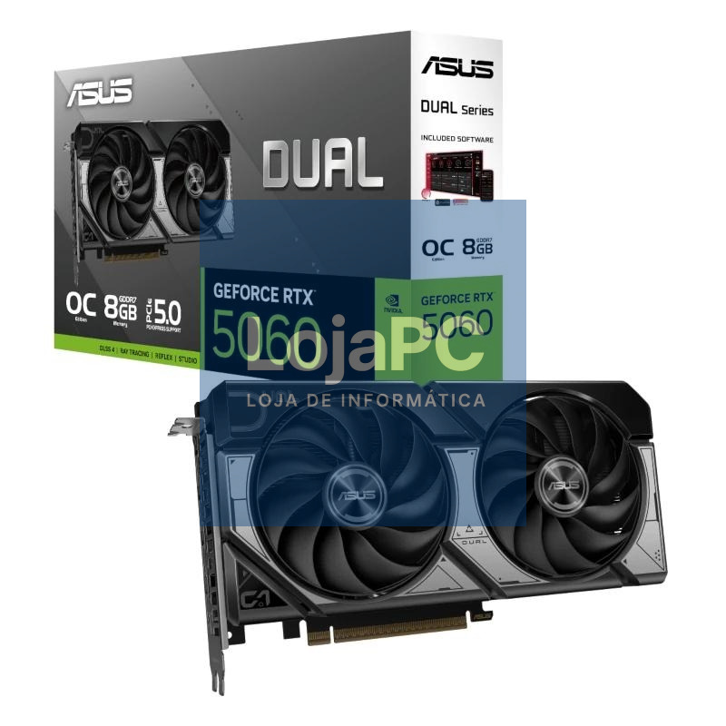 ASUS VGA NVIDIA DUAL RTX 5060 O8G 8GB DDR7