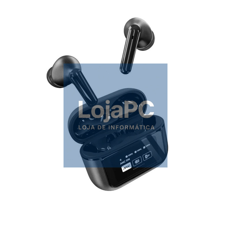 Energy Sistem Auscultadores Display ANC Graphite TW