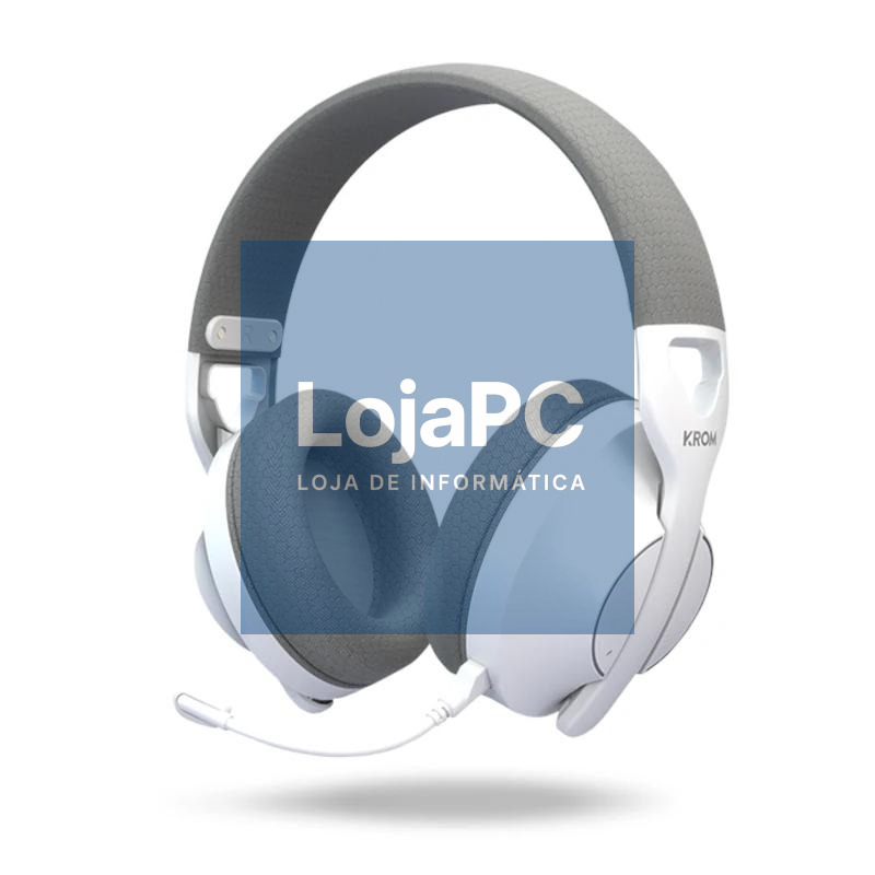KROM PHASE Auscultador GAMING sem fios Branco