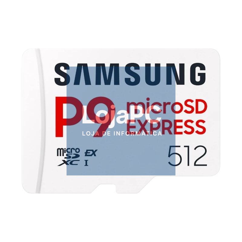 Samsung MicroSDHC P9 Express 512GB V30, A1 800MBs