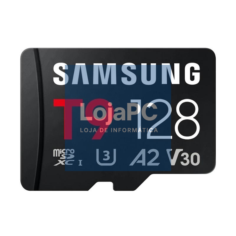 Samsung Micro SDXC T9 USD Reader 128GB Cl10 V30