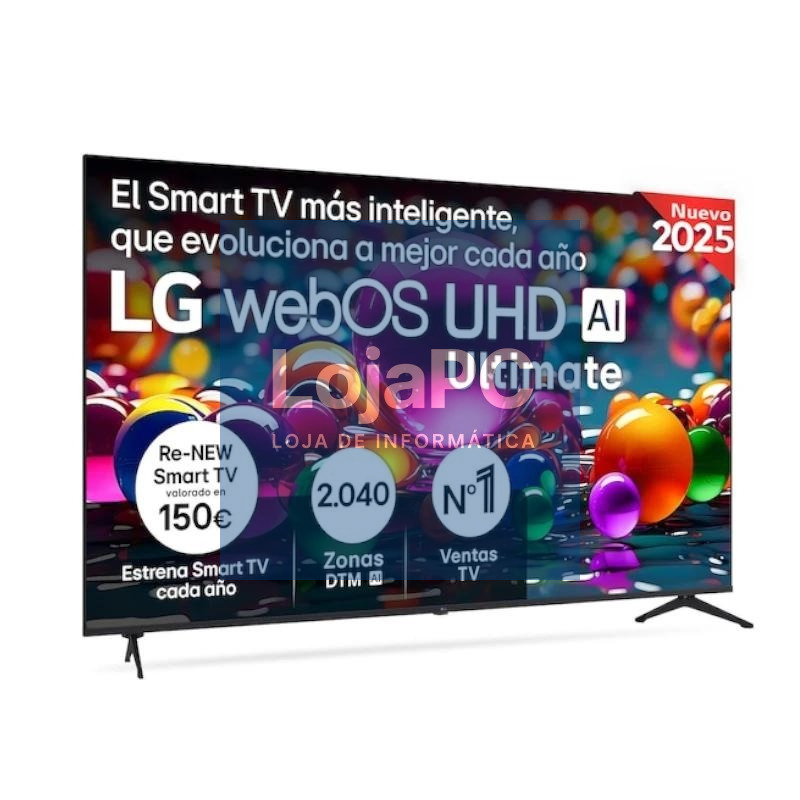 LG 75UA75006LA TV 75" UHD 4K AI STV USB HDMI Bt
