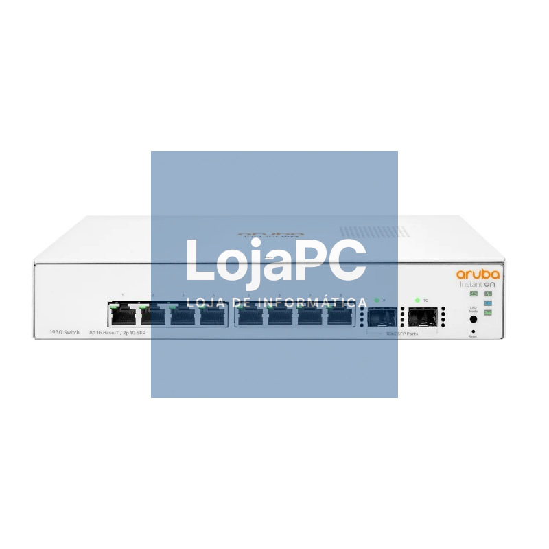 HPE NW IOn 1930 8xGbE 2xSFP Switch 1U