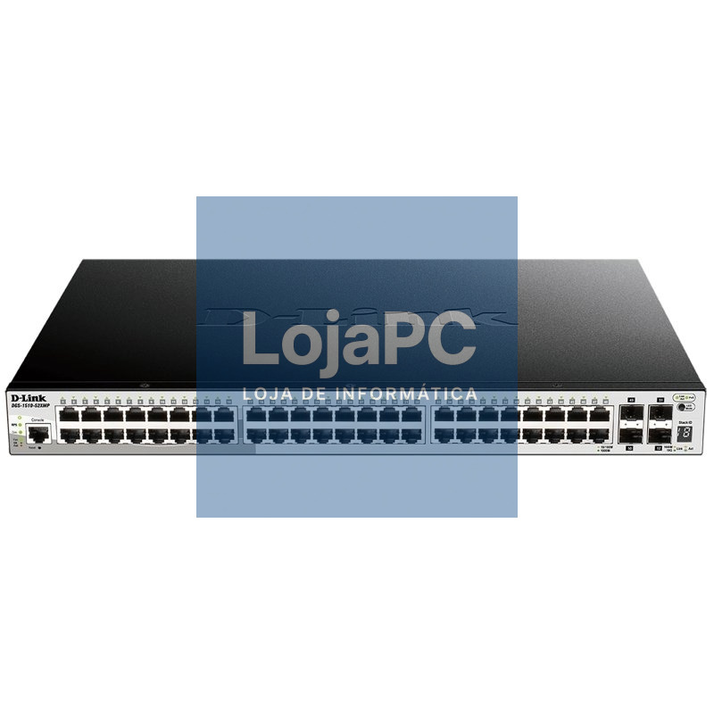 D-Link DGS-1510-52XMP/E Switch 52xGb PoE+ 4x10GB