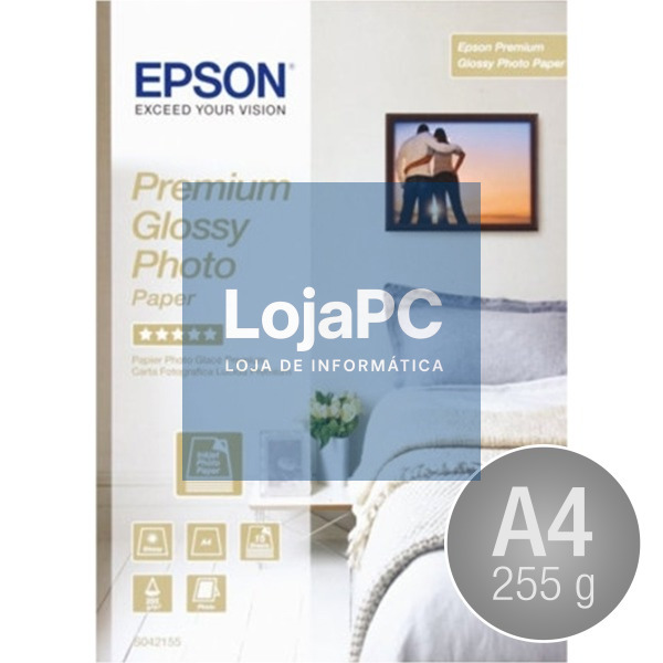EPSON Premium Glossy S042155 - hartie foto A4 15coli 255g/m2
