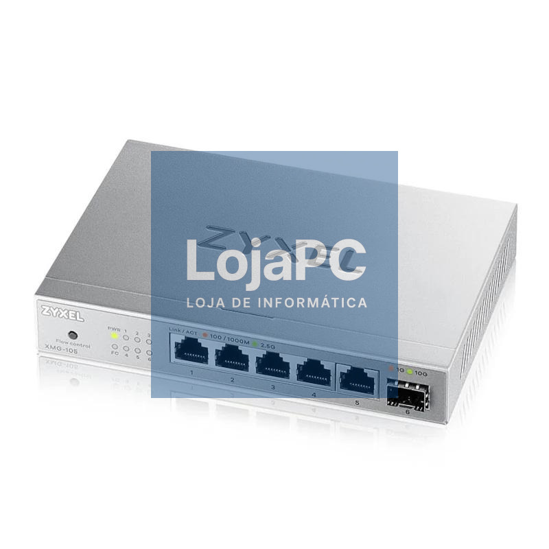 Zyxel XMG-105 Switch 5x2,5mGb 1xSFP+ Desktop