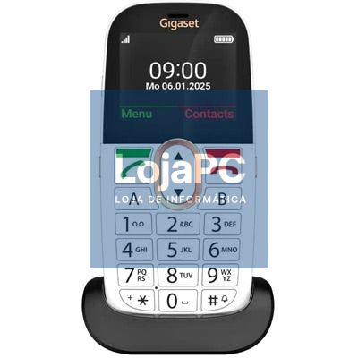 Gigaset Telemóvel Senior GL695 4G 2.31" Branco + Base