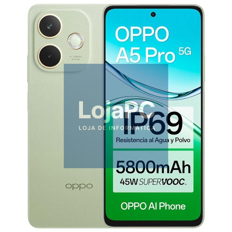 OPPO A5 Pro 5G 6.67" HD+ 256GB 8(+8)GB Olive Green