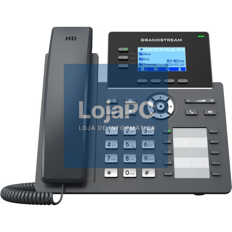 GrandStream IP Phone GRP2604P PoE 3 lineas AudioHD
