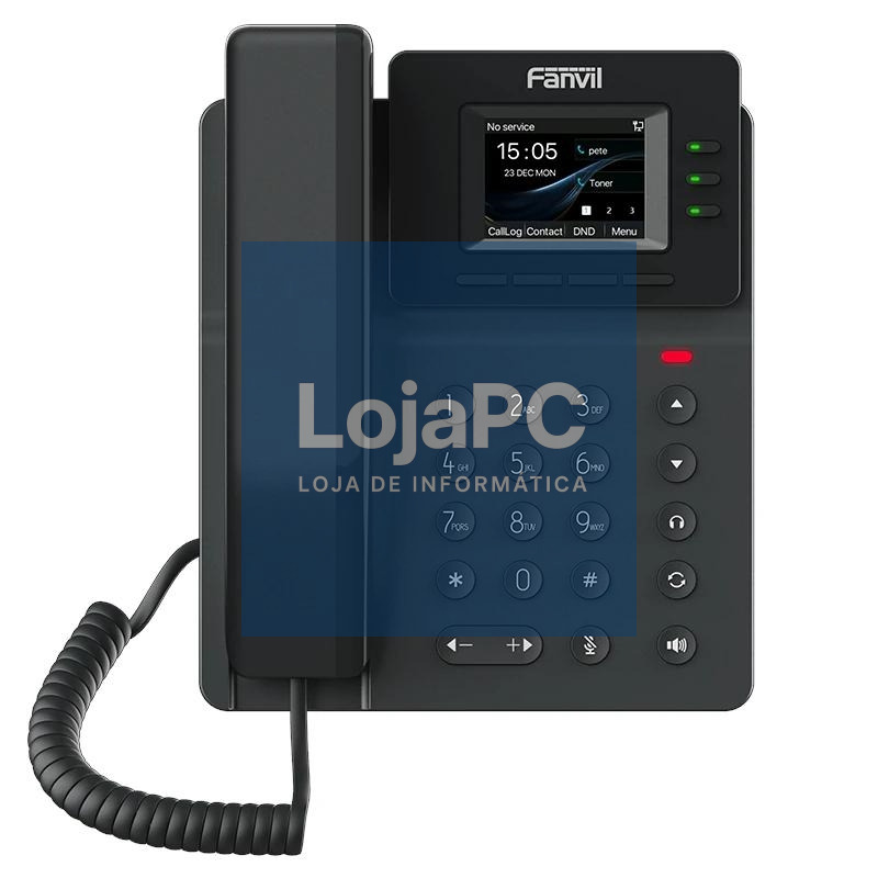 Fanvil V60G 4 líneas SIP 2.4"ecrã cor PoE 2x