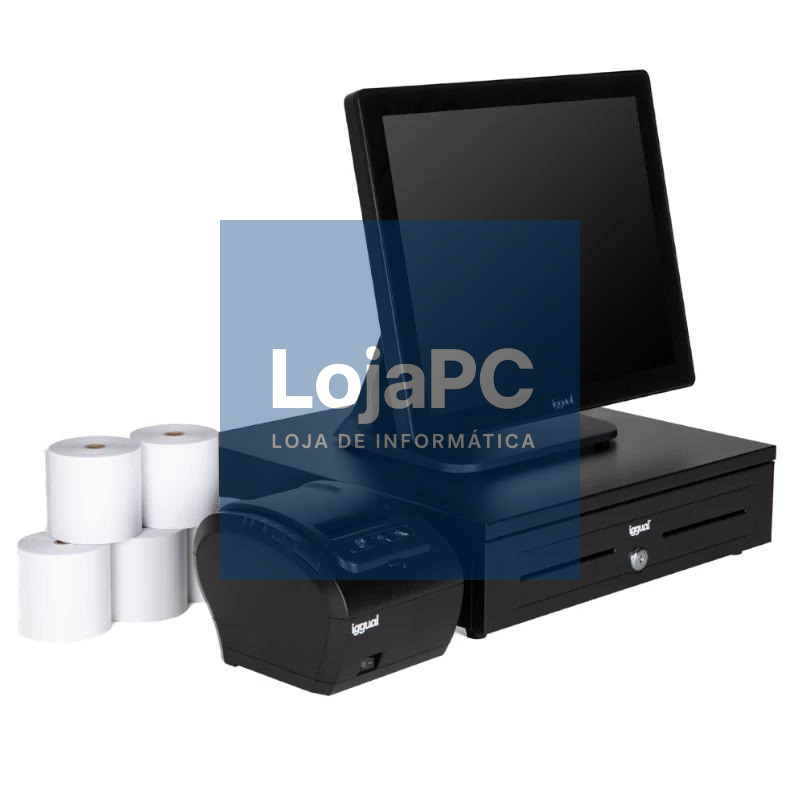 iggual Pack completo TPV 17 N100 TP8002 IRON-HD