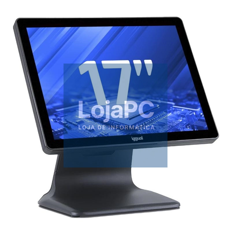 iggual TPV AIO 17" N100 8GB + 256GB 8USB W11Pro