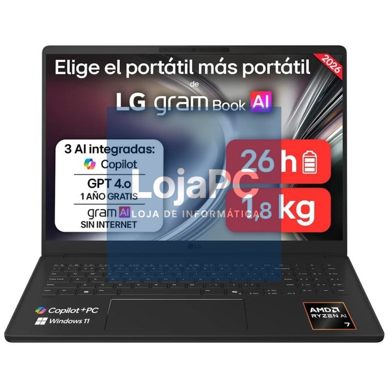 LG 16U55U-G.AU75BN AMD R7-445 16GB 512GB W11H 16"