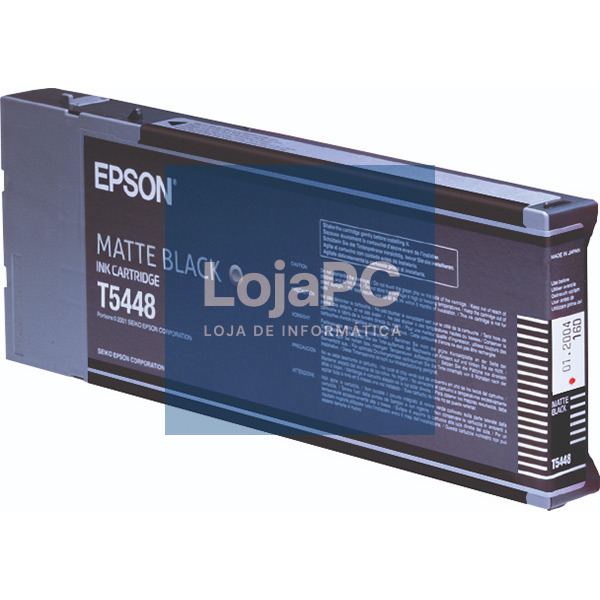 Tinteiro EPSON T6148 Preto Mate 220ml - Stylus Pro 4400/4450/4800/4880