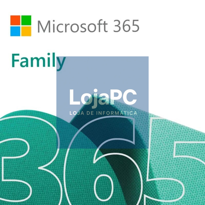 Microsoft 365 Familia 1 ano ESD