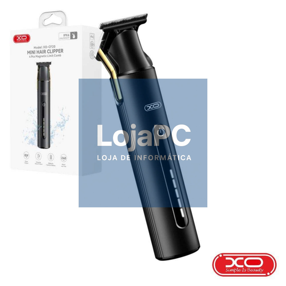 Aparador Corporal Masculino S/ Fios 3W IPX7 XO