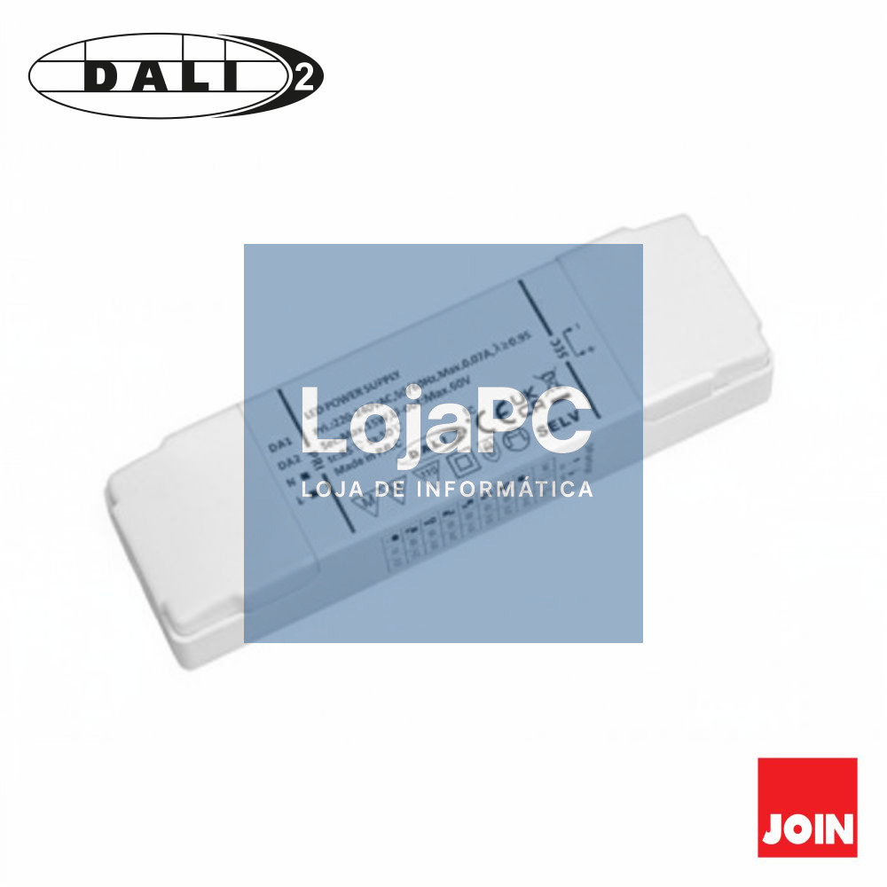 Fonte De Alimentação P/ LED 26W DALI2.0 JOIN