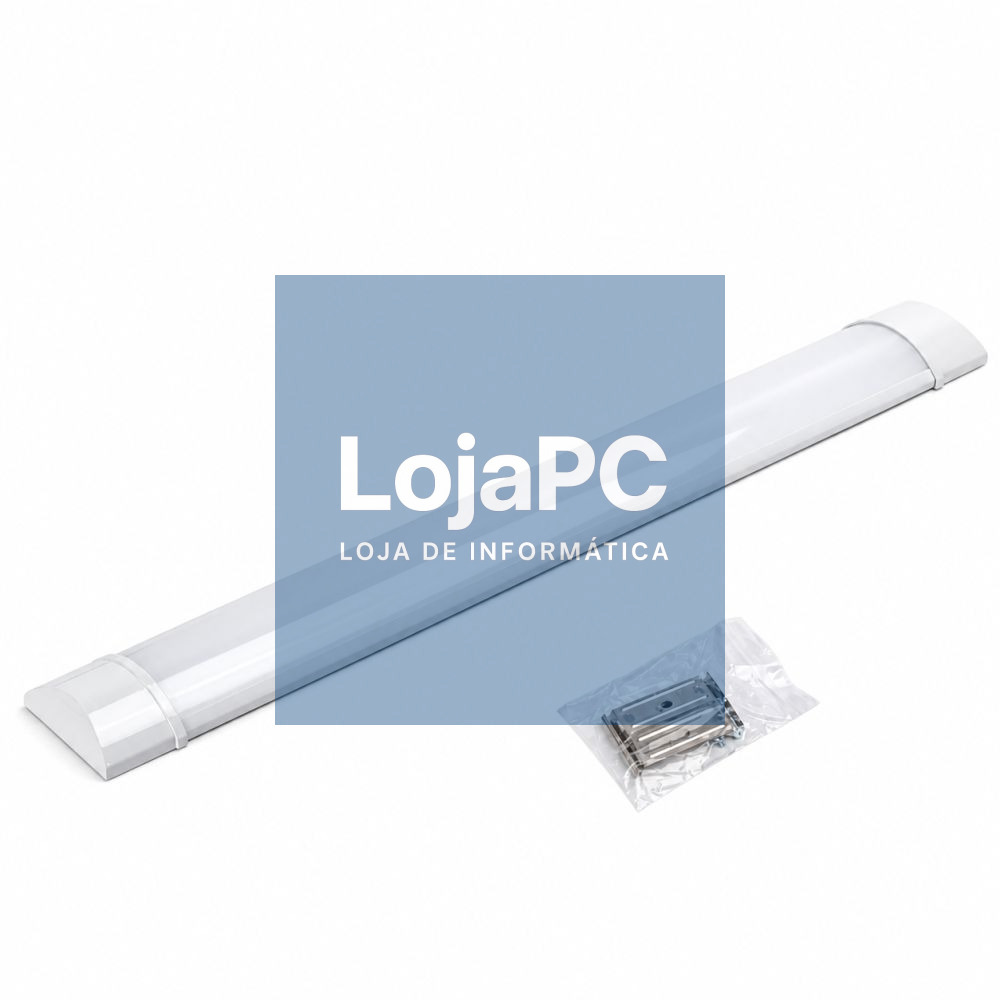Armadura LED Batten Slim 20W 60cm IP20 6500K 2500lm