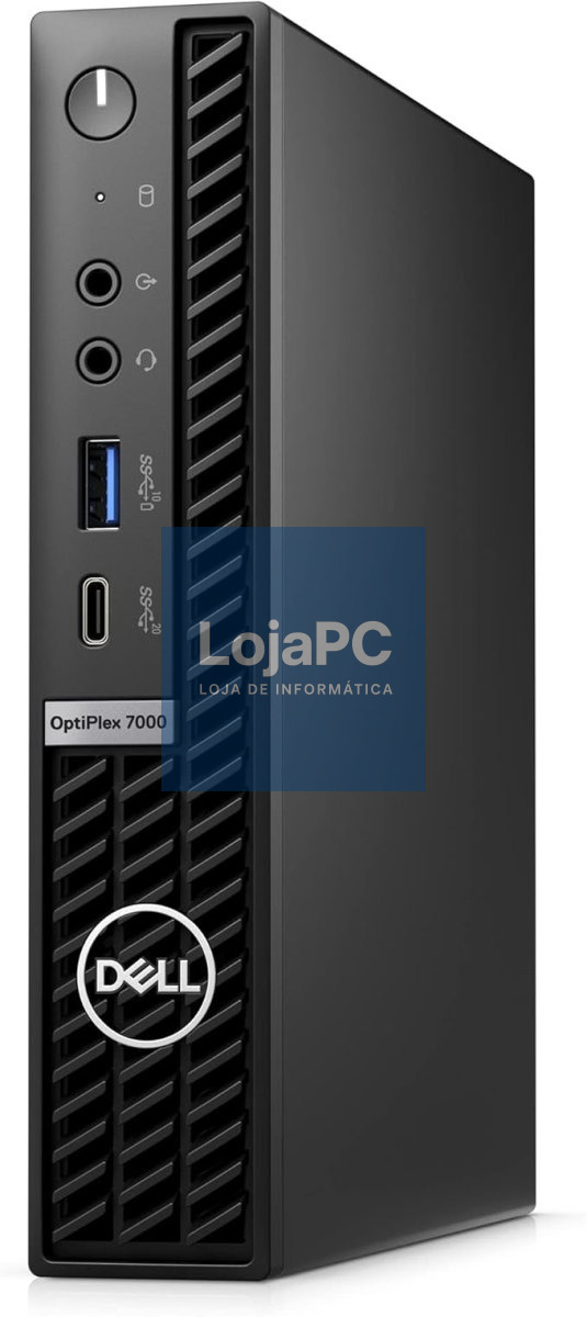 Computador Dell Optiplex 7000 Micro WIFI GRAU B · Intel Core i5 12600 330 GHz 8 GB 256 SSD NVME NO DVD W11P Preinstalado