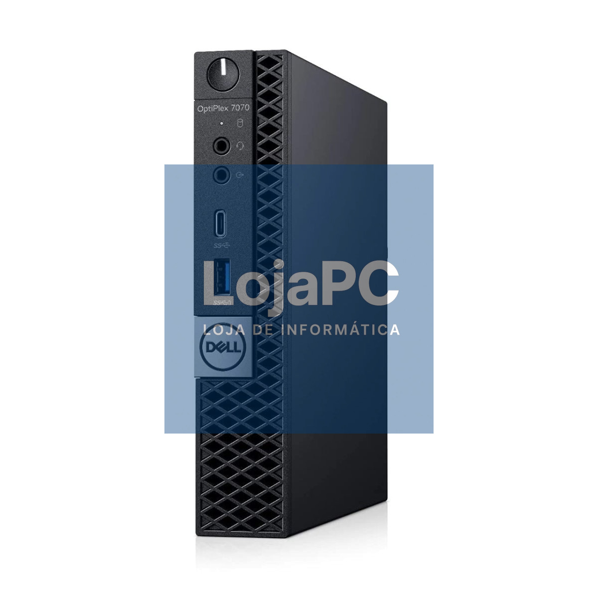 Computador Dell OptiPlex 7070 Mini PC WIFI GRAU B · Intel Core i7 8700 320 GHz 16 GB 512 SSD NVMe NO DVD W11P Preinstalado