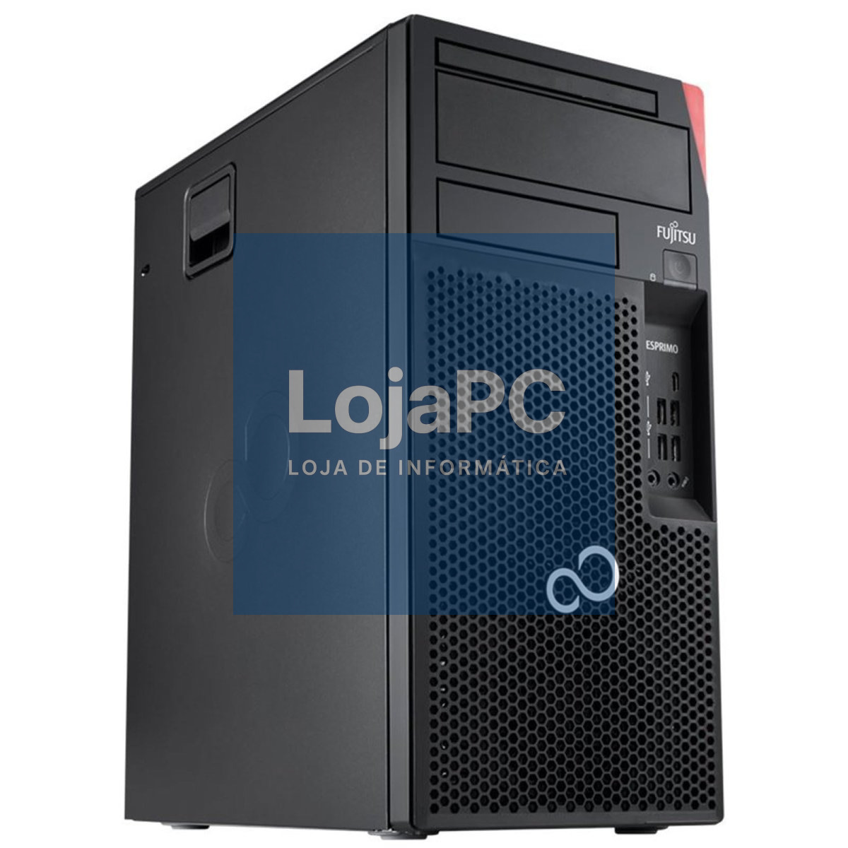 Computador Fujitsu Esprimo P758 TORRE GRAU B · Intel Core i3 8100 360 GHz 8 GB 256 SSD NVMe NO DVD W11H Preinstalado