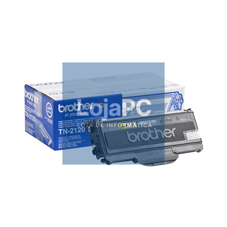 BROTHER TN-2120 toner cartridge black high yield 2.600 pages 1-pack