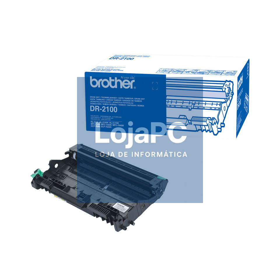 BROTHER DR-2100 drum black standard capacity 12.000 pages 1-pack