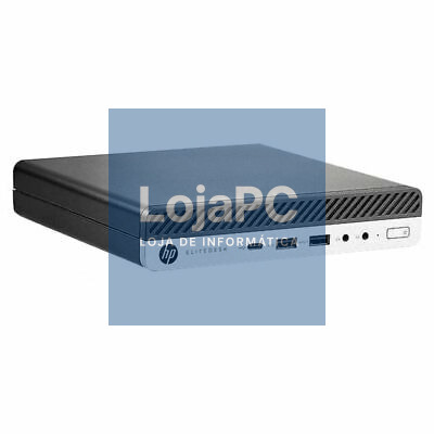 Computador HP EliteDesk 800 G3 Mini PC WIFI GRAU B · Intel Core i5 6500 320 GHz 16 GB 256 SSD NO DVD W10P Preinstalado