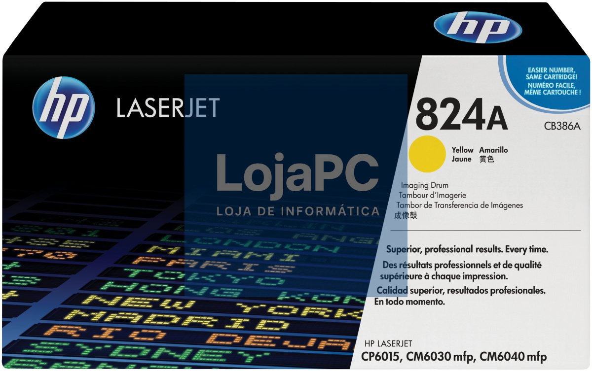 HP 824A original Colour LaserJet drum CB386A yellow standard capacity 35.000 pages 1-pack