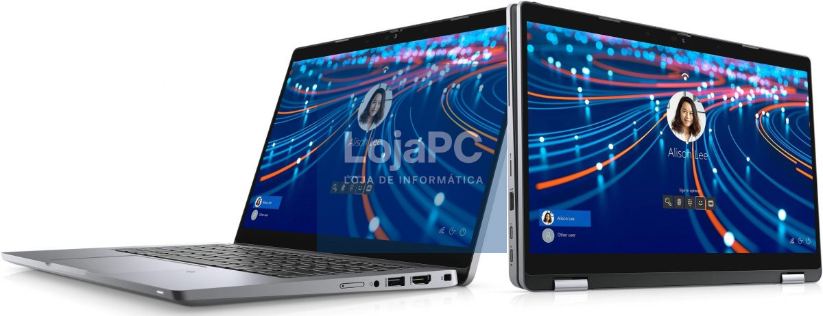 Portátil Dell Latitude 5320 2 en 1 TÁCTIL GRAU B com teclado castellano