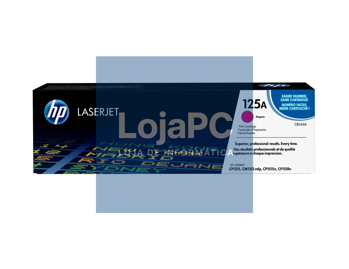 HP Toner CB543A Magenta HV