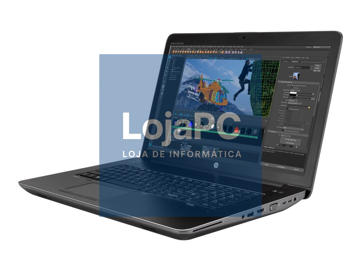 Portátil HP Workstation ZBOOK 17 G4 GRAU B tecl. num. castellano