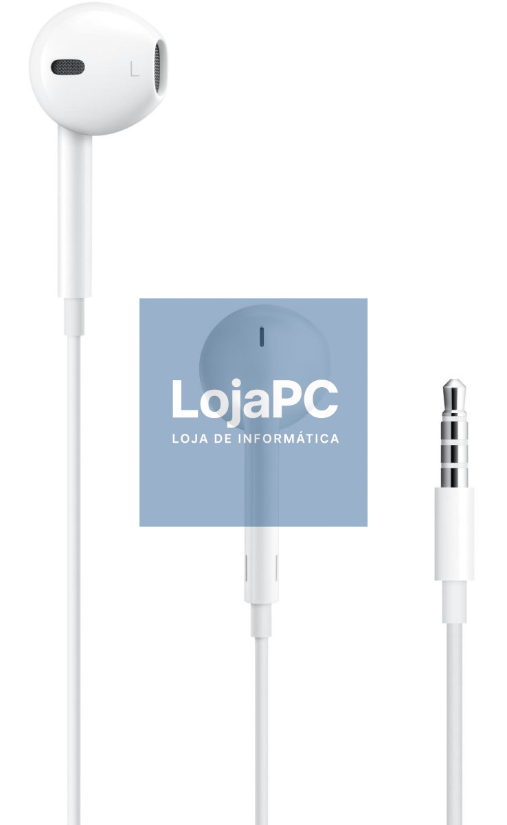 Apple EarPods com ficha para auscultadores de 3.5mm