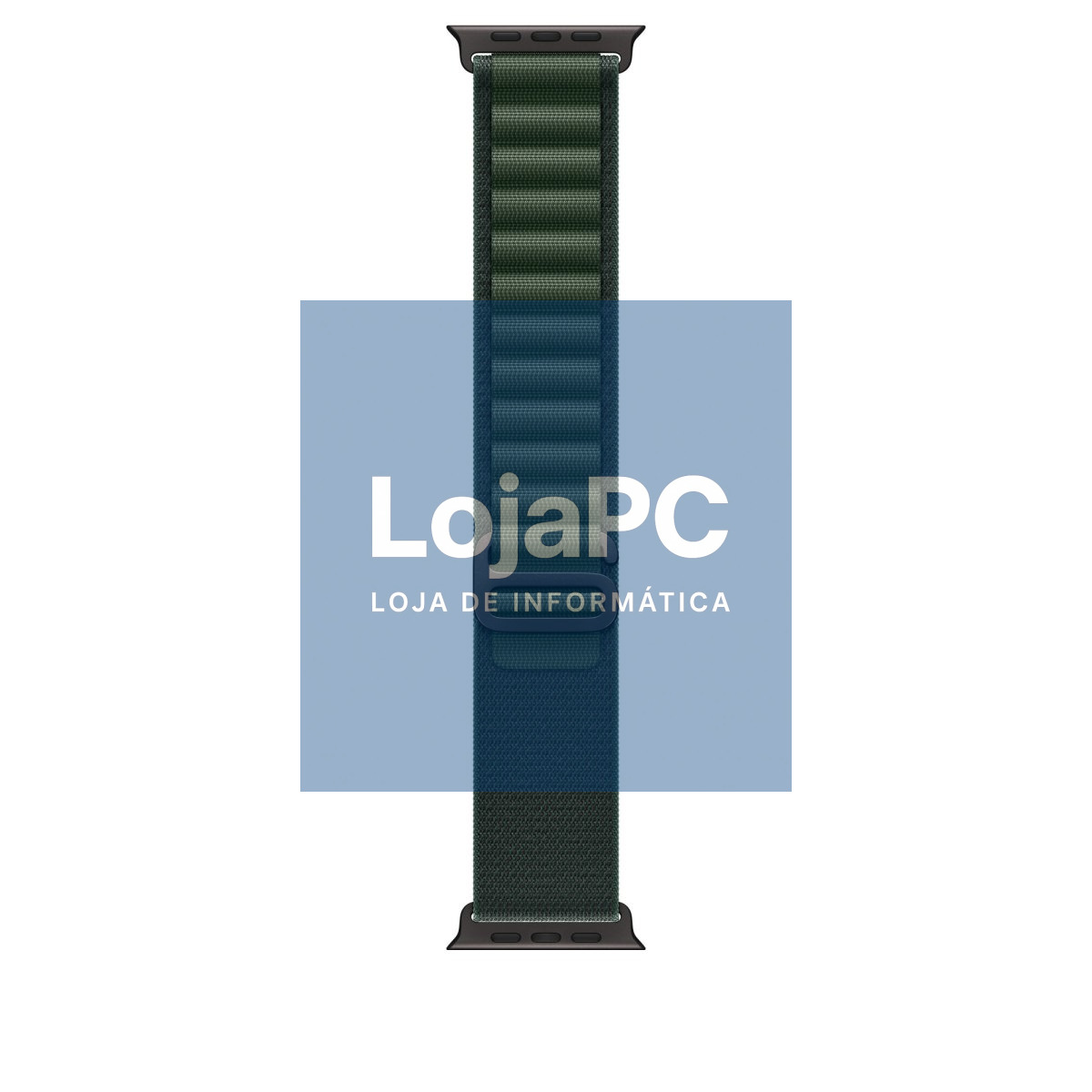 Apple 49mm Dark Green Alpine Loop - Small - Black Titanium Finish