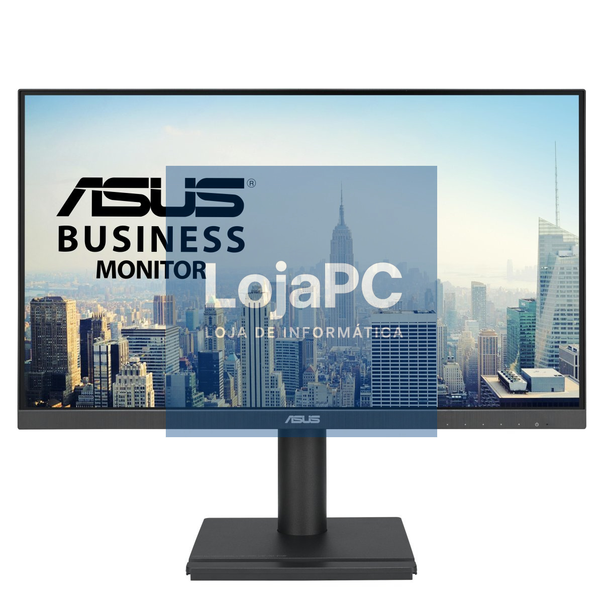 Asus VA24DQFS - 24'' Business Monitor (23.8-inch viewable), IPS, Full HD, Frameless, 100Hz, Adaptive-Sync, 1ms MPRT, HDMI, DisplayPort, VGA, Low Blue Light, Flicker Free, Ergonomic Design, Wall