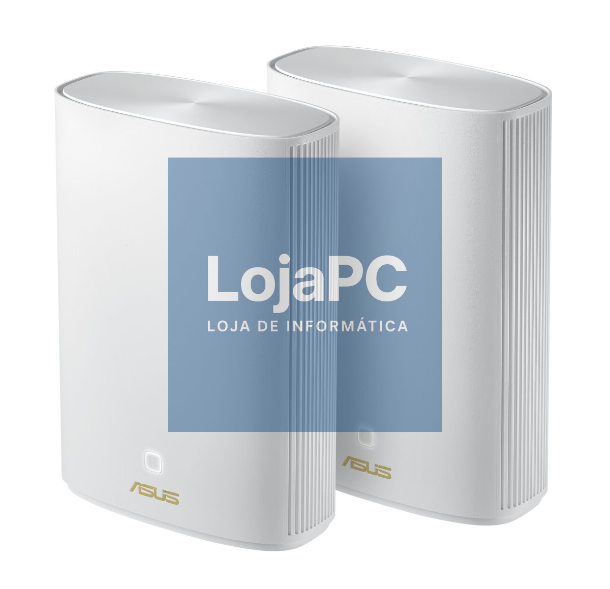 Asus ZenWiFi AX Hybrid (XP4) (2pk White) - AX1800 Dual-band Powerline Hybrid Mesh WiFi 6 System